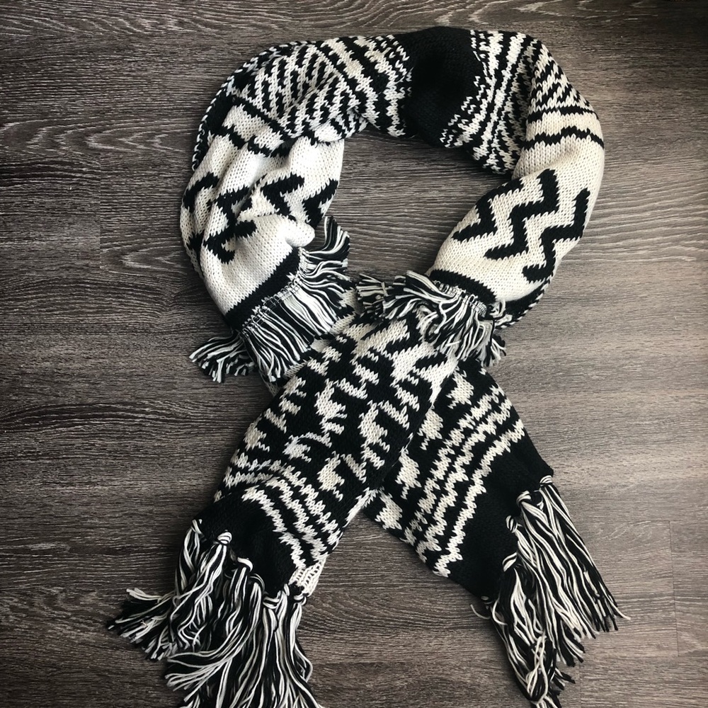 Free people mile high fringe scarf